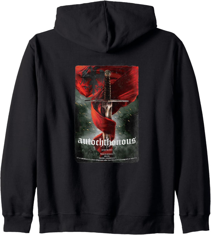 Illyrians Albanian Flag Kapuzenjacke