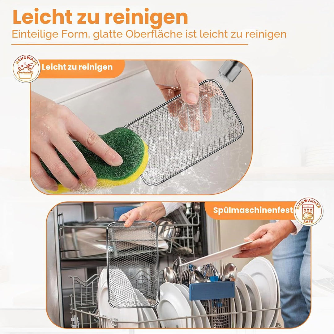 GWYXC 2 Packungen Luftfräter Ersatzteile für Breville Halo Flexi Luftfräter, 25,4 × 17,3 × 2,9 CM kl