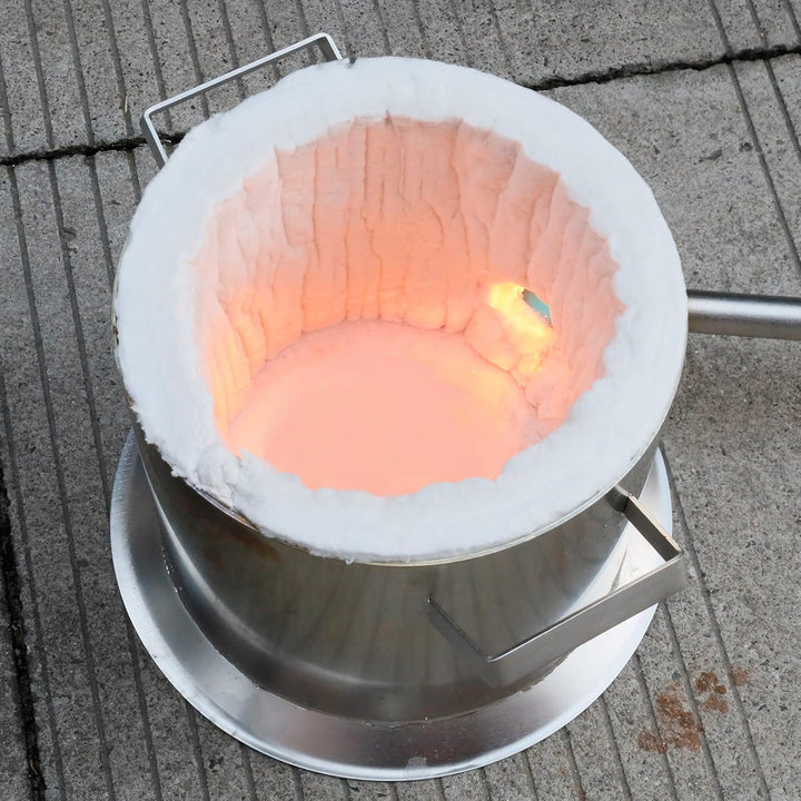 Keramikfaser-Isolierdecke, 1500℃/2700℉, feuerfeste Isolierung für Geschirrspüler, Öfen, Schmieden, K