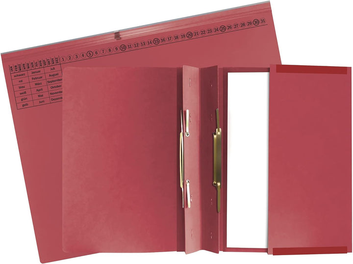 Exacompta 370403B 25er Pack Premium Kanzlei Hängehefter Exaflex Rechtsheftung, zwei Abheft-Vorrichtu