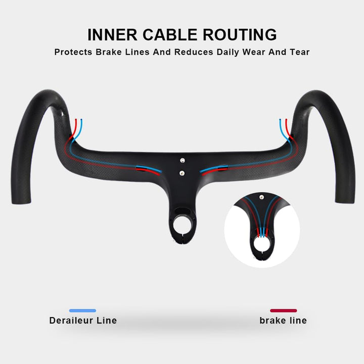 RXL SL carbon lenker rennrad integrierte lenker carbon lenkervorbau einheit UD matt 28.6mm internes