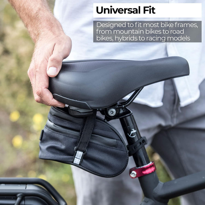 BBB Cycling Fahrrad satteltasche für universal bander fur einfache Montage auf Mountainbike Rennrad