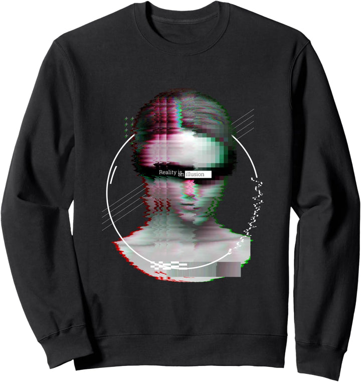 Vaporwave Aesthetic Clothes Emo Sad Soft Grunge Goth Sweatshirt