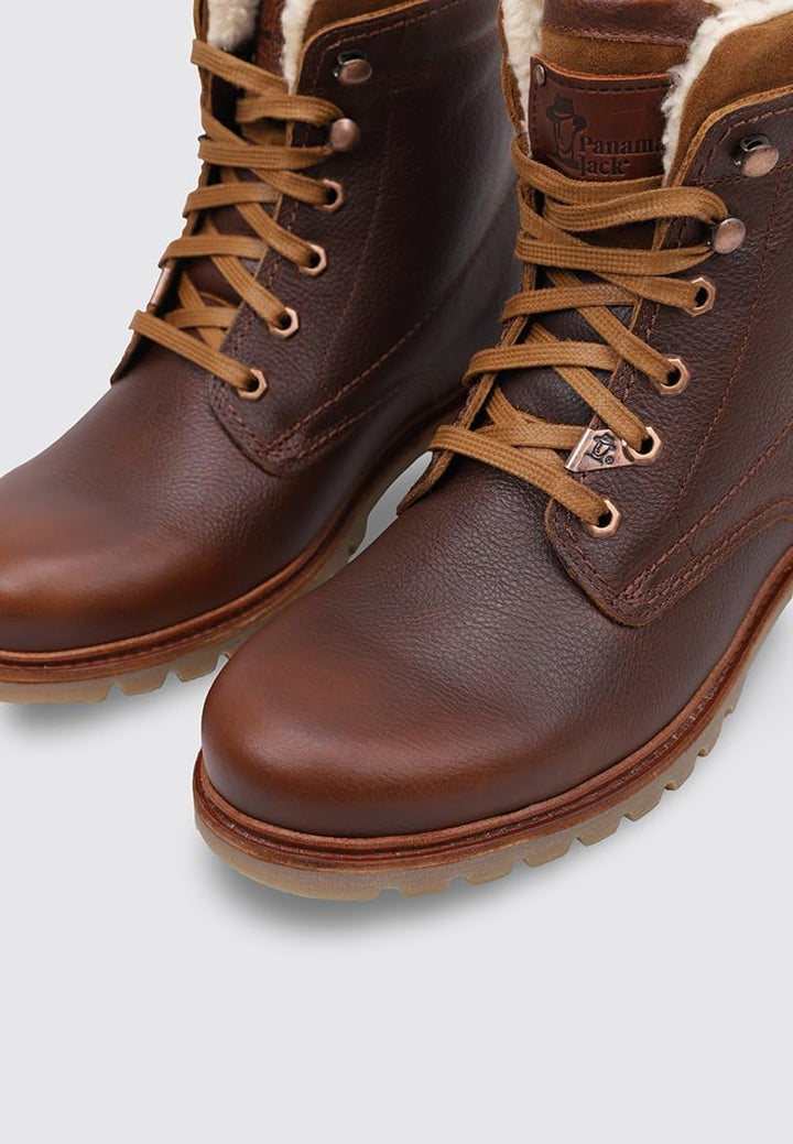 Panama Jack P03 Aviator Herren Kampfstiefel 40 EU Lederfarben, 40 EU Lederfarben