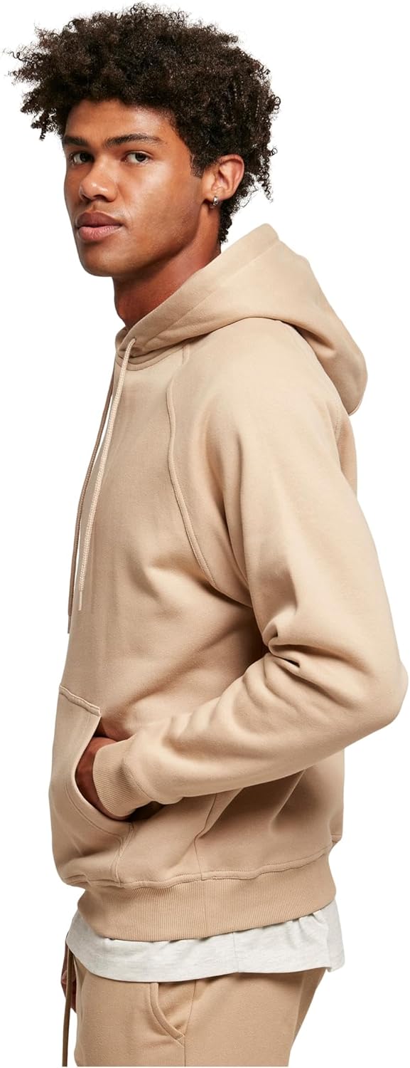 Urban Classics Herren Blank Hoody Kapuzenpullover L Unionbeige, L Unionbeige