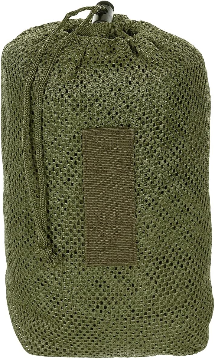 Netzmantel mit Schlaufen zur Tarnung oliv NEU