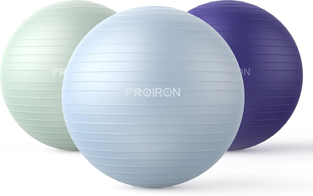 PROIRON Gymnastikball Pezziball Sitzball Trainingsball Fitnessball &amp; Balance für Core-Training mit P