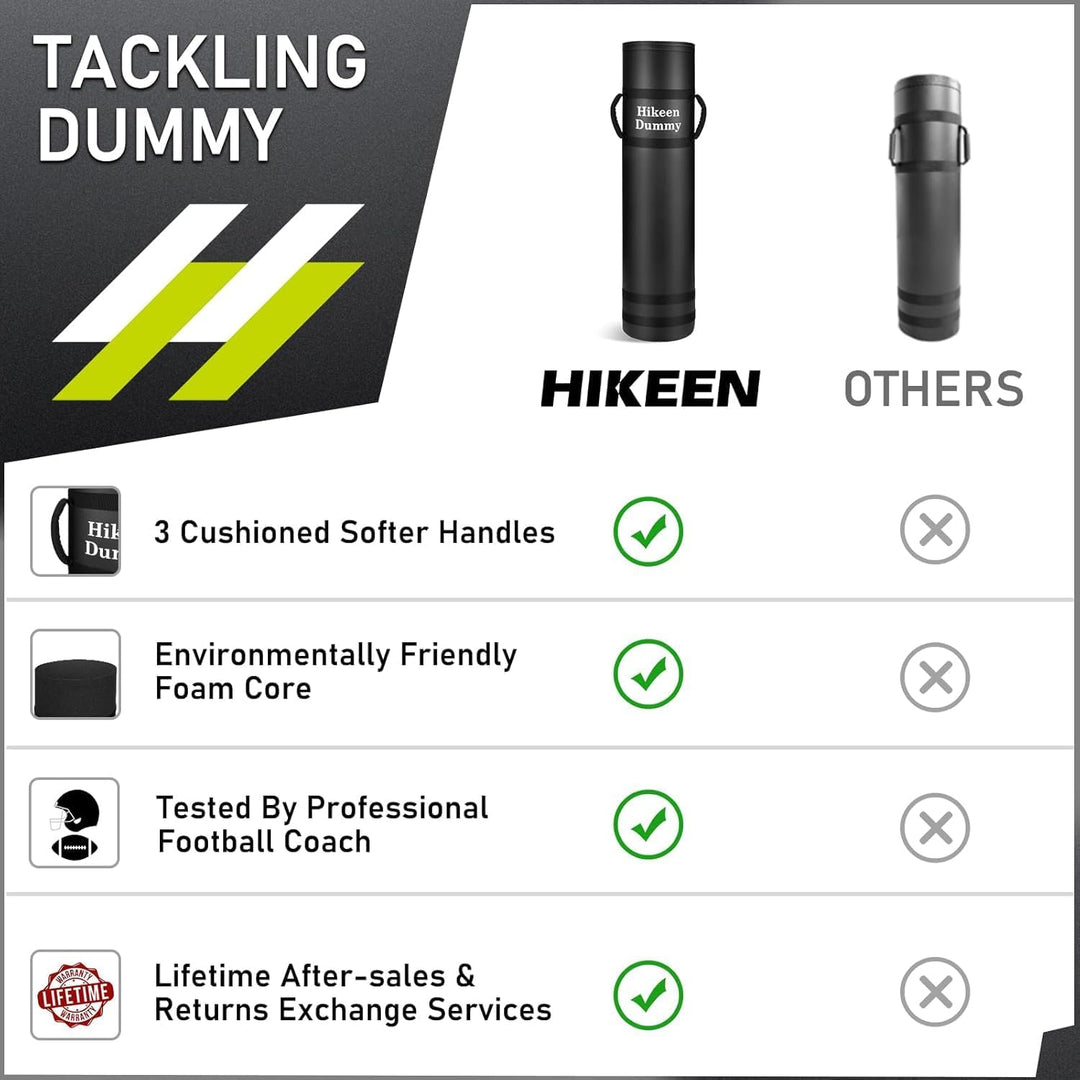 Hikeen Robustes Football Tackling-Dummy – Leichtes Tackling-Dummy für Jugend Football Hält Jahre von