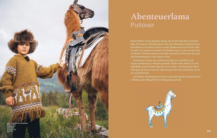 Einfach nordisch stricken Kids: Warme Wilderness Sweater für Kinder. Für Jungs und Mädels von 1-12 J
