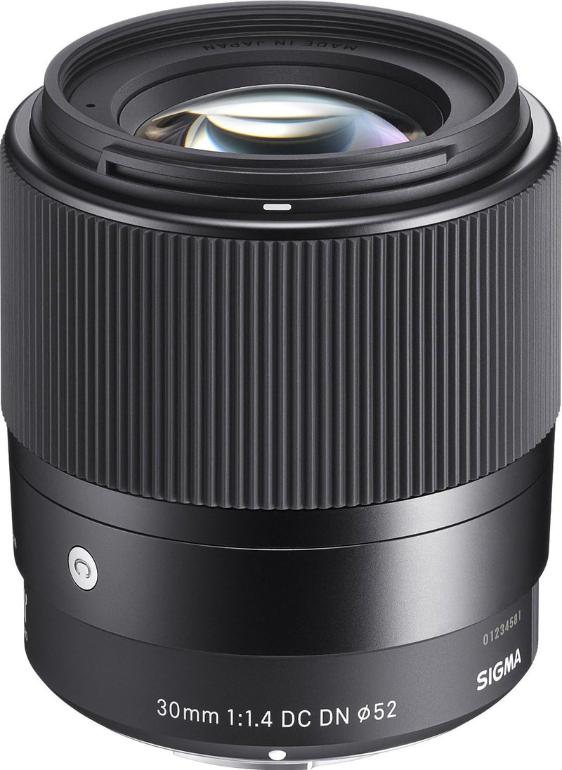 Sigma 30mm F1,4 DC DN Contemporary Objektiv für Sony-E Objektivbajonett Für Sony-E-Objektivbajonett,
