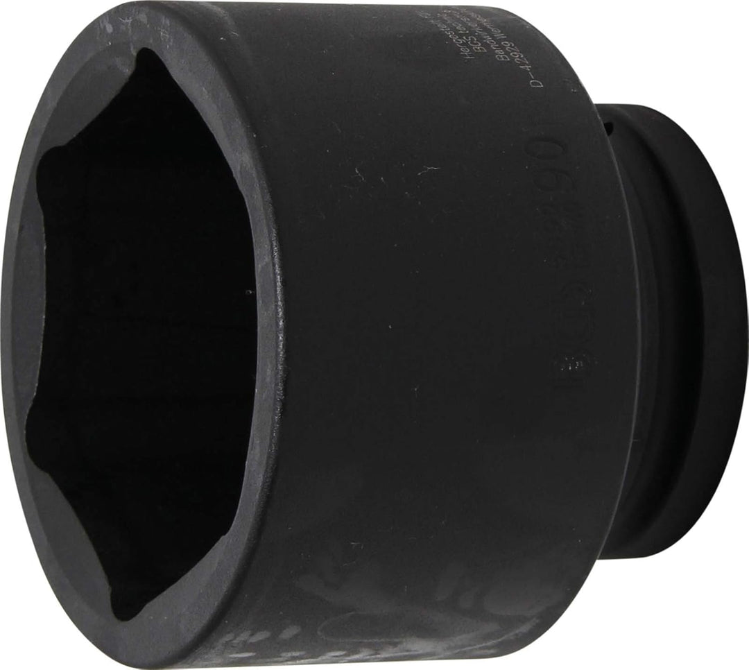 BGS 5890 | Kraft-Steckschlüssel-Einsatz Sechskant | 25 mm (1") | SW 90 mm Schlüsselweite: 90 mm, Sch