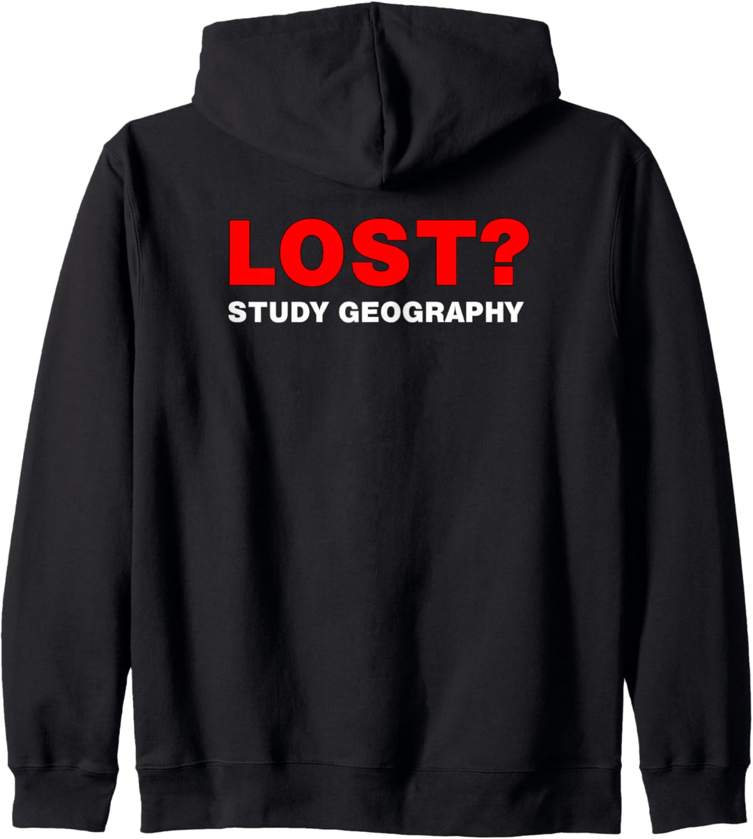 Lost? Study Geography Kapuzenjacke