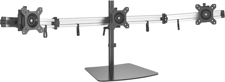 HFTEK 3-Fach-Monitor Tisch Stand Ständer Halterung Halter Tischhalterung für 3 Bildschirme von 15 –