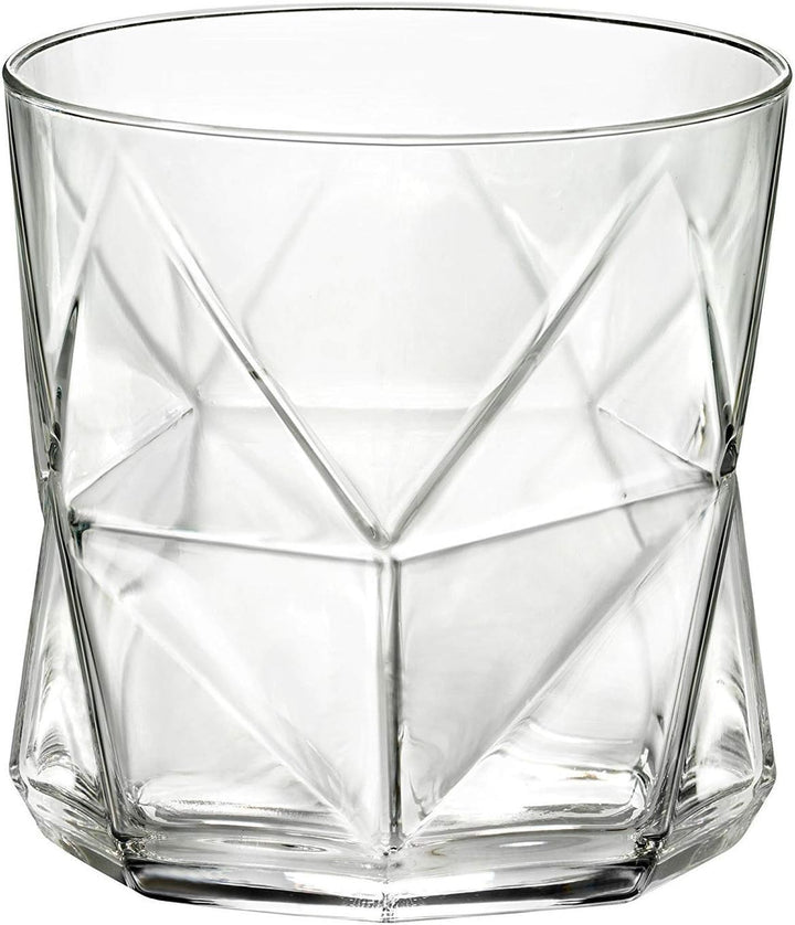 Bormioli Rocco Whiskey-Set Cassiopea (Dekanter mit 6 Gläsern, Geschenkset, Dekanterinhalt 1 Liter, G