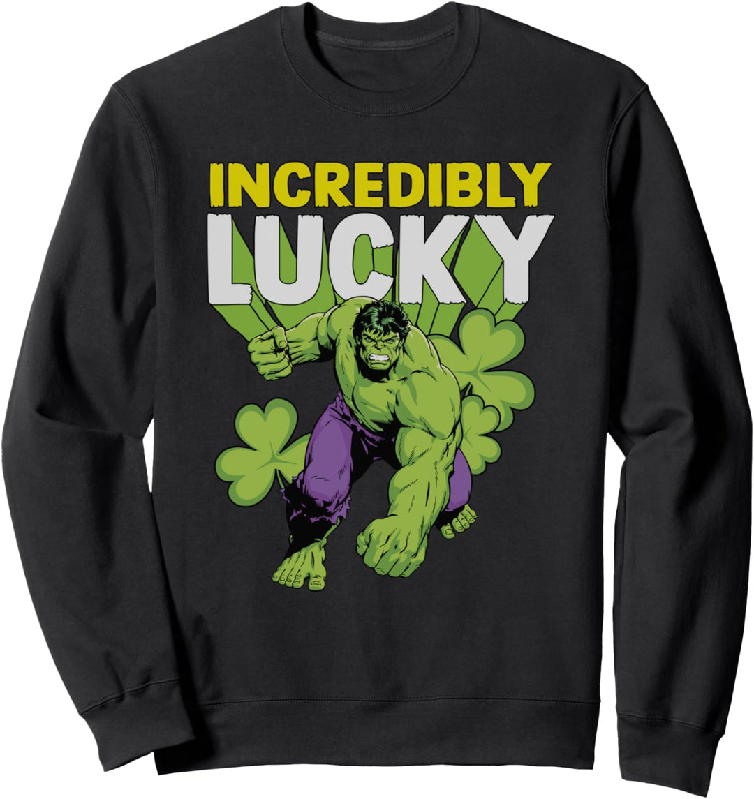 Marvel Hulk St. Patrick's Day Incredibly Lucky Sweatshirt