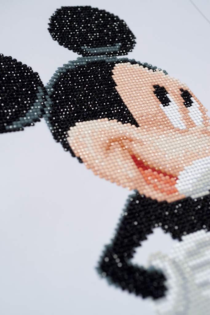 Vervaco 5413480782734 Disney Mickey Mouse Diamanten Malerei, Acrylic, mehrfarbig, ca. 31 x 43 cm
