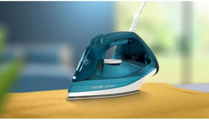 Philips 2000-Serie Dampfbügeleisen - Bis zu 25 g/min Dauerdampf. 2000W. 250 ml Wassertank. 4 Dampfst