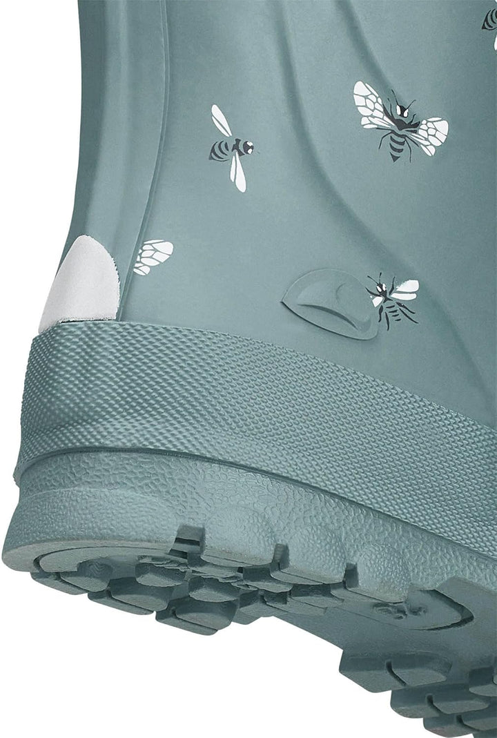 Viking Unisex Kinder JollyGummistiefel 28 EU Bluegreen White, 28 EU Bluegreen White
