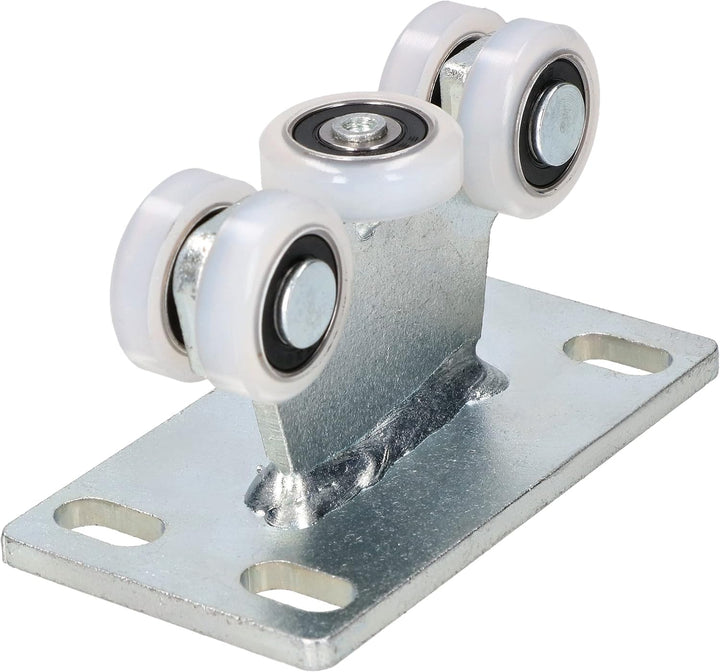 KOTARBAU® 2er Set Feste Laufrolle ohne Höhenregulierung Ø 25 5 Rollen Perfekt für verschiedene Schie