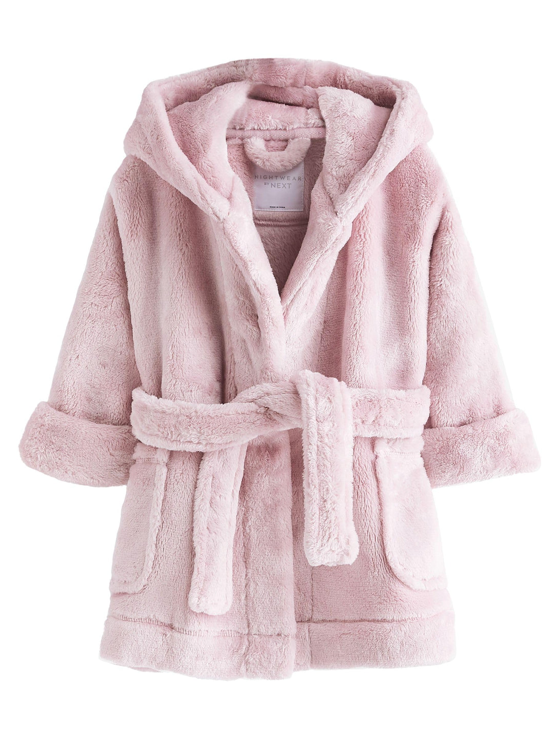 NEXT Mädchen Weicher Fleece-Morgenmantel 134-140 Rosa, 134-140 Rosa