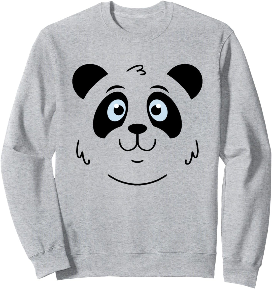 Süsses Panda Gesicht Pandabär Baby Panda Kostüm Sweatshirt