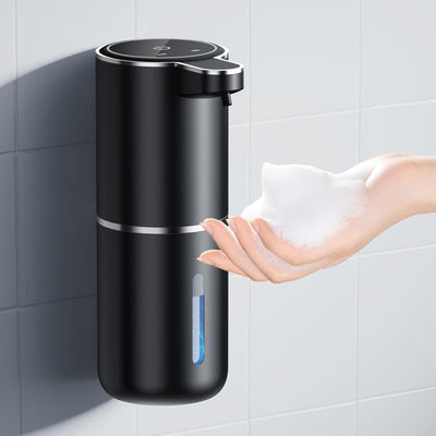 Seifenspender Automatisch,380ml Wandbefestigung Berührungslos Elektrischer Seifenspender mit Sensor,