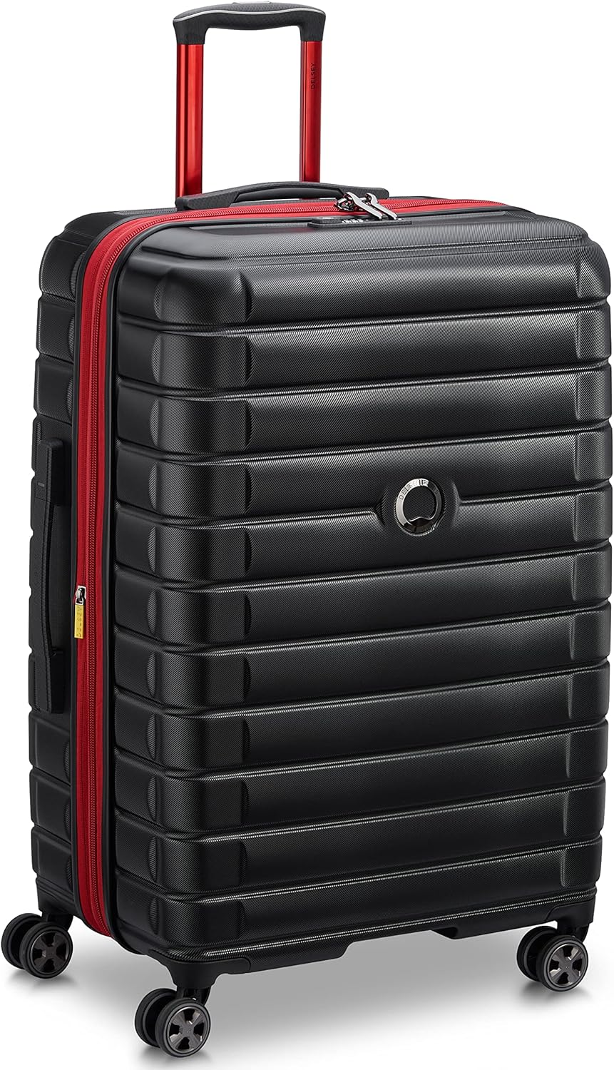 DELSEY PARIS - Shadow 5.0 – Rucksack starr, Schwarz, L, Ausziehbar Ausziehbar L Schwarz, Ausziehbar