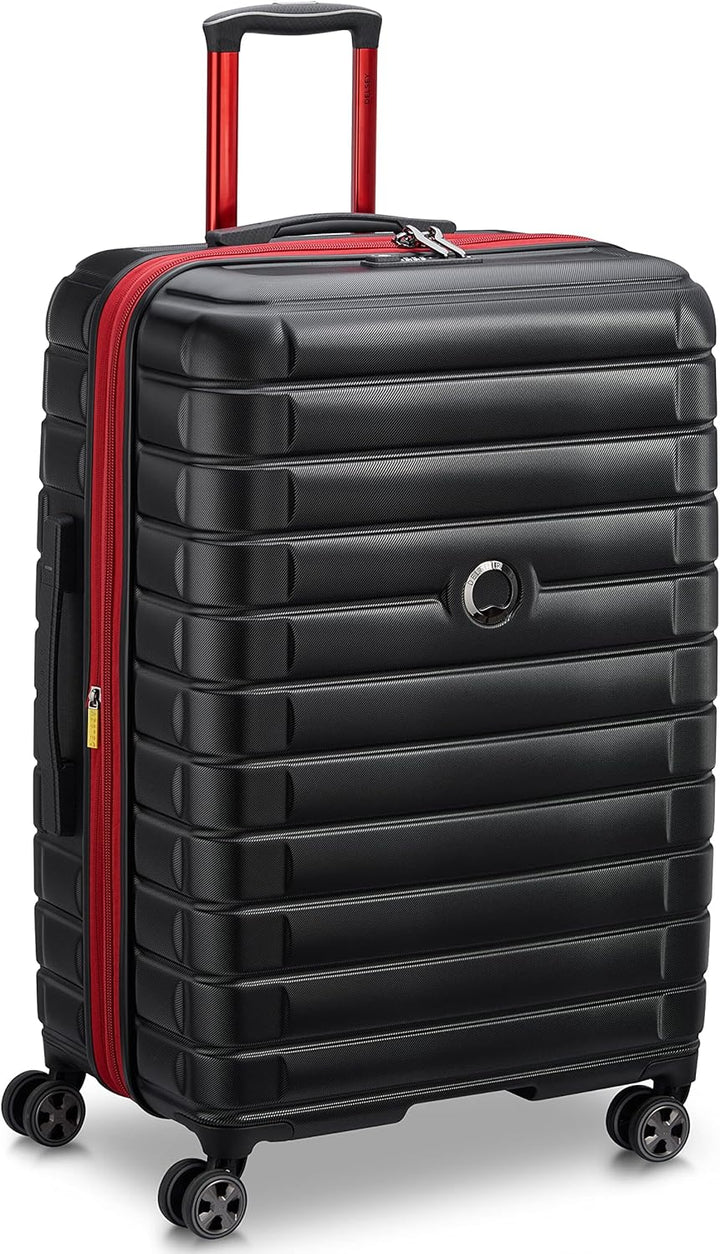 DELSEY PARIS - Shadow 5.0 – Rucksack starr, Schwarz, L, Ausziehbar Ausziehbar L Schwarz, Ausziehbar