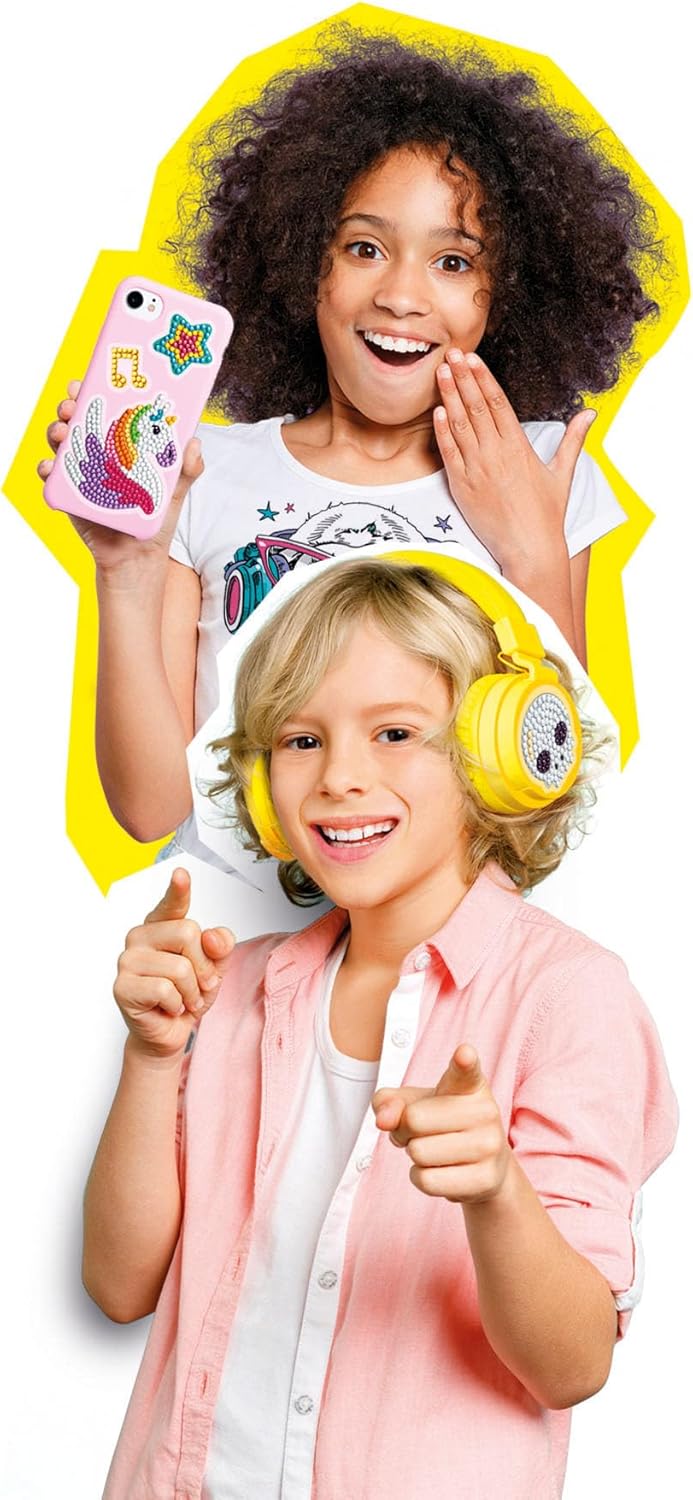 Clementoni Kunst & Craft Idea - Sparkly Lab, Spielzeug für Kinder 7-10 Jahre - 18742