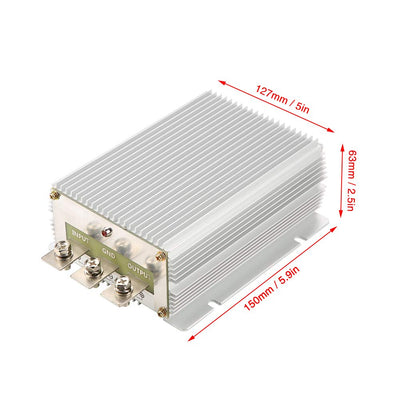 24V bis 12V Abwärtswandler 60A 1200W Power Buck Modul Auto Step Down DC DC Wandler Spannungswandler