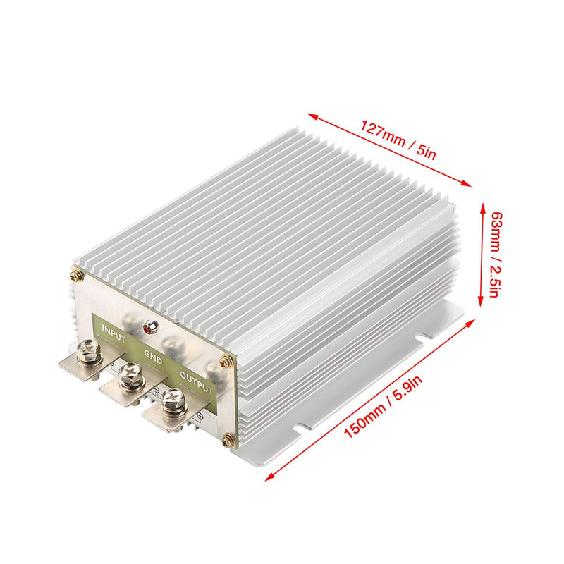 24V bis 12V Abwärtswandler 60A 1200W Power Buck Modul Auto Step Down DC DC Wandler Spannungswandler