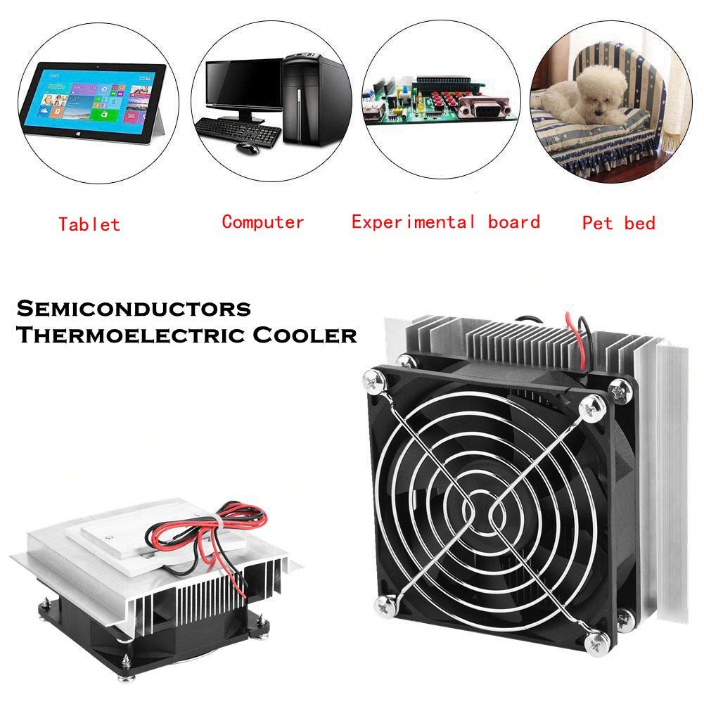 Halbleiterkälteplatte, tec1-12706A 12V 72W Halbleiterkälte-Thermokühler Aluminium-Thermoelektrische