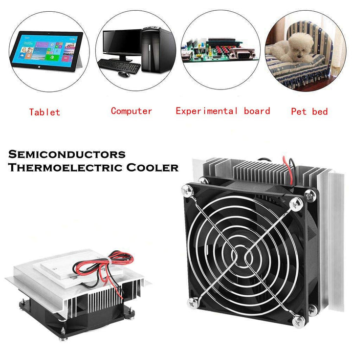 Halbleiterkälteplatte, tec1-12706A 12V 72W Halbleiterkälte-Thermokühler Aluminium-Thermoelektrische