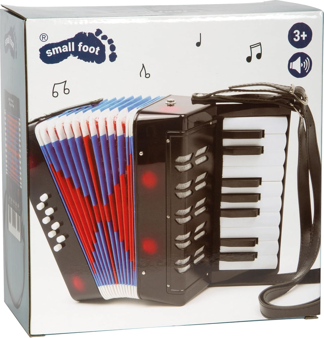 small foot Akkordeon "Classic", Musikinstrument für Kinder, mit Schulterriemen zum bequemen Bespiele