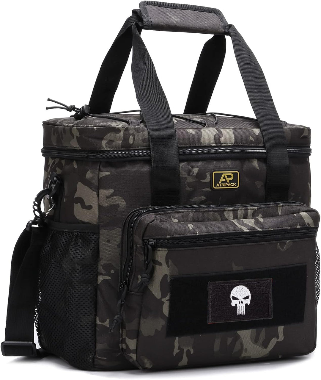 Taktische Lunch-Tasche für Männer, Isolierte und Auslaufsichere Lunchbox mit MOLLE-System, Grosse Kü