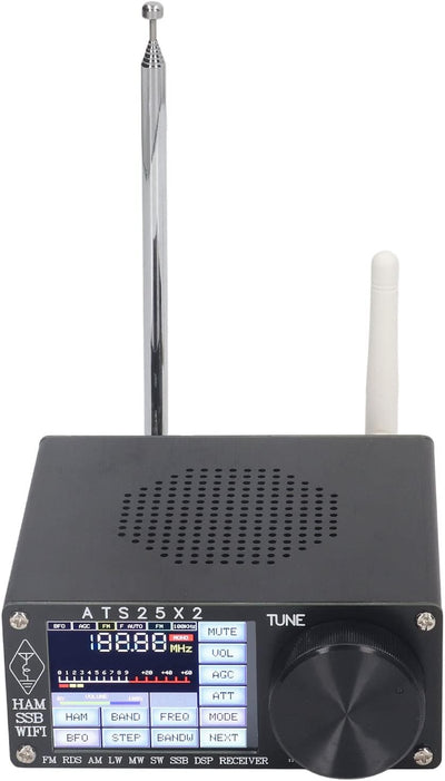 Oumefar Full Band Radio Receiver DSP Shortwave Multi Modes mit Spectrum Scanning ATS25X2 FM LW Porta