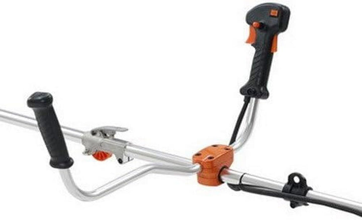 TIMBERPRO 2 in 1 Motorsense 52 ccm Motorsense, Rasenmäher mit Spule + 3 Klingen Einzigartig, Einziga