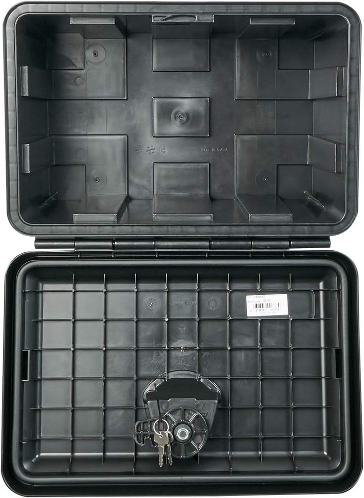 Deichselbox Blackit 2-550x250x295mm Anhängerbox Werkzeugkasten Anhänger Staukiste Werkzeugkiste Box