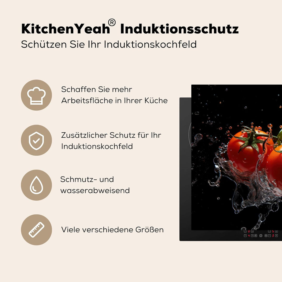 Herdabdeckplatte Einteilig Abdeckplatten Cerankochfeld Abdeckung Ceranfeld Herdplattenabdeckung Indu
