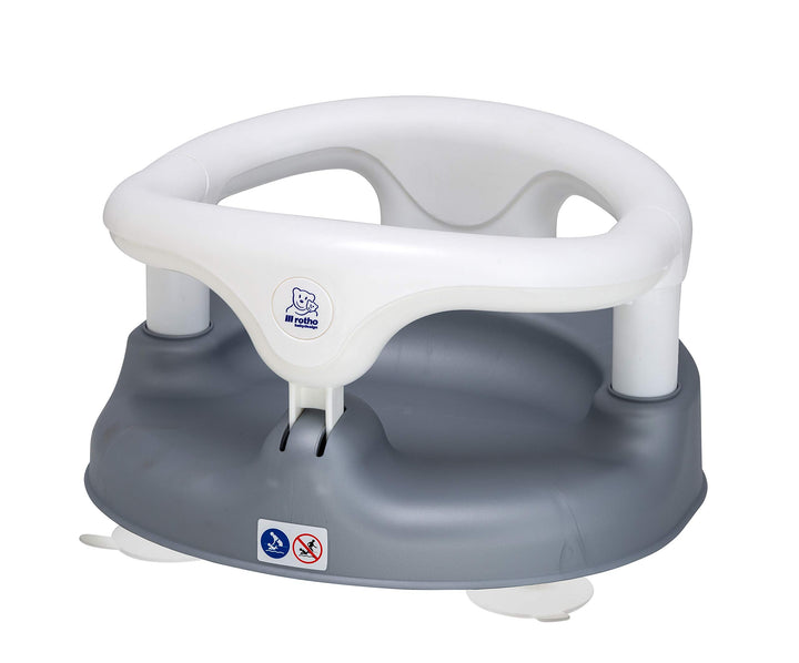 Rotho Babydesign Badesitz, mit Scharnierring und Kindersicherung, 7-16 Monate, bis zu 13 kg, BPA-, 3