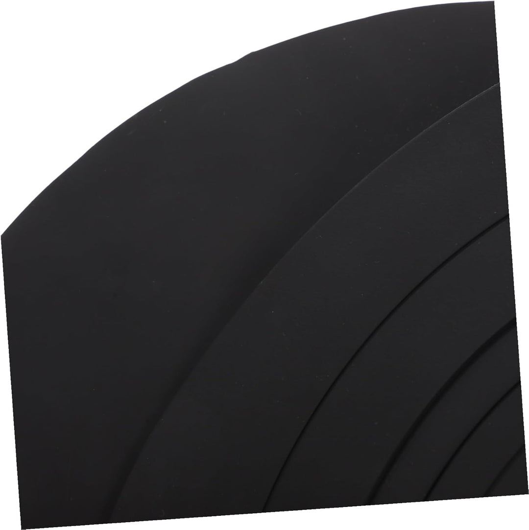 Toyvian Silikon Plattentellerauflage für Plattenspieler Antistatische Schutzmatte für Vinyl Schallpl