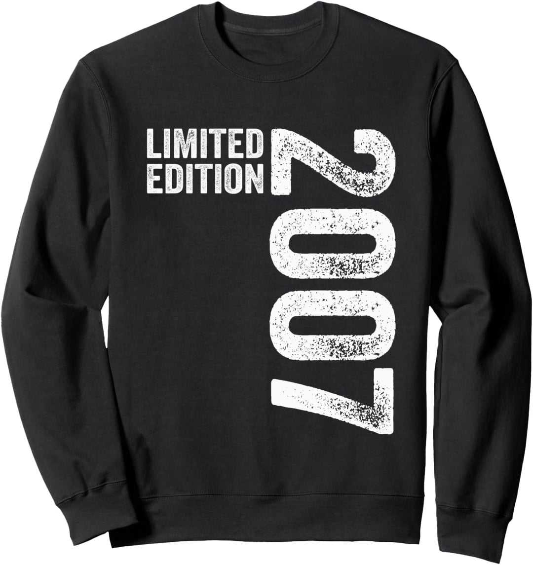 17 Jahre altes Mädchen, limitierte Auflage, Geschenk zum 17. Geburtstag, Junge Sweatshirt