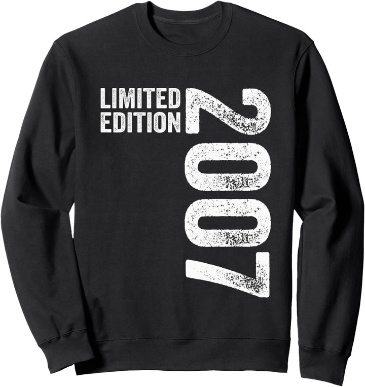 17 Jahre altes Mädchen, limitierte Auflage, Geschenk zum 17. Geburtstag, Junge Sweatshirt