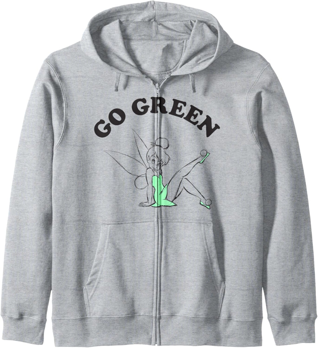 Disney Peter Pan Tinker Bell Go Green Sketch Kapuzenjacke