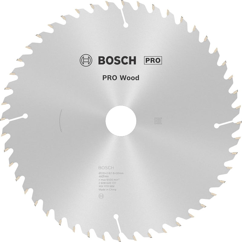 Bosch Accessories Bosch Professional 1x Kreissägeblatt Optiline Wood (Sägeblatt für Holz, Ø 235 x 30