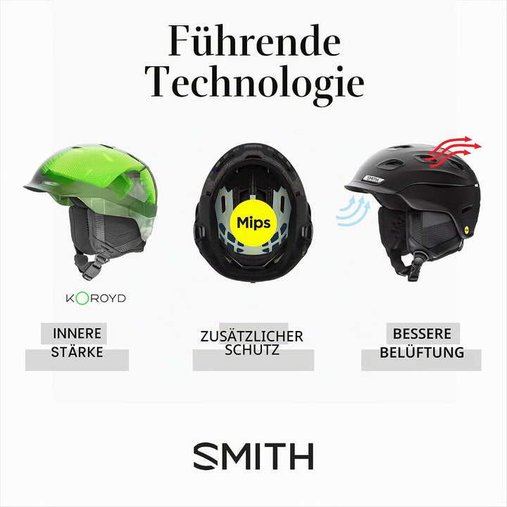 SMITH OPTICS HELM METHOD MIPS MATTE SLATE Gr.M (55-59cm) NEU