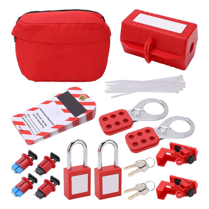 Elektrischer Leistungsschalter-Verriegelungs-Tagout-Satz, Sicherheitsschloss-Set, Elektrischer Leist
