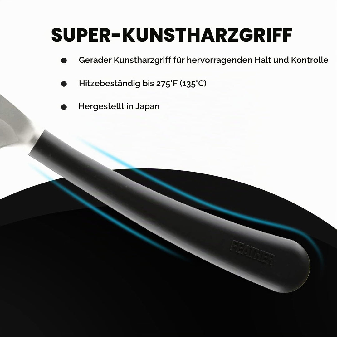 Feather Artist Club-SS Rasierer Nicht-KlappgriffSchwarz (acs-rb)