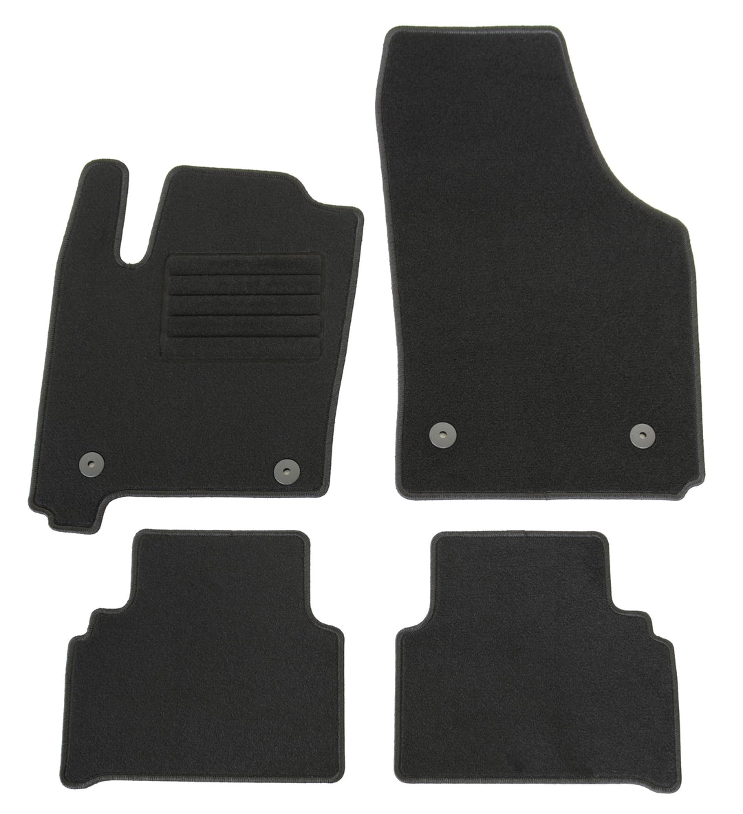 AD Tuning HG10789 Fussmatten Set (4-teilig) Autoteppiche mit 100% Passform