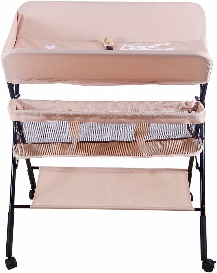 Wickeltisch, Wickeltisch und Badewanne, 2-in-1, für Babys, von Geburt bis 12 Monate (bis 25 kg), Wic